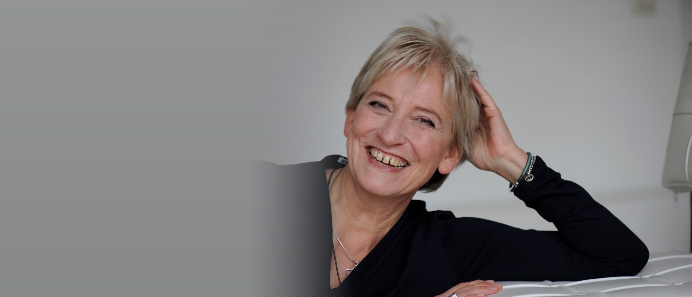 Gabriele Fuchs, lachend
